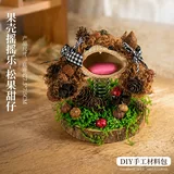 森系果壳diy摆件-松果甜仔