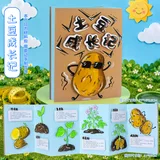 美术diy植物成长本-土豆