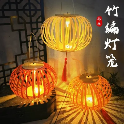竹编灯笼