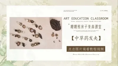 中草药发夹